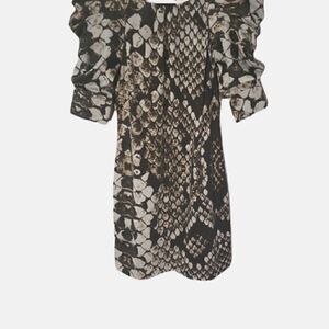 Jessica Simpson Mini Dress with Cowl Sleeves